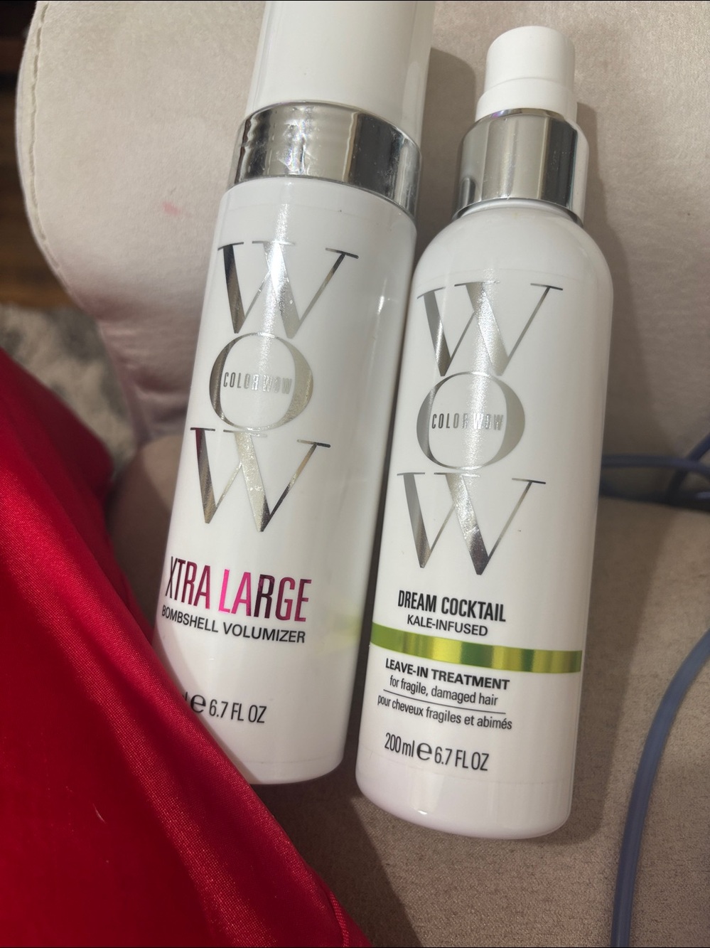 Color Wow Xtra Large Bombshell Volumizer, dream cocktail treatment